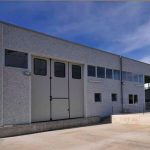 Veduta capannone entrata materiale da trattare – uscita materiale trattato